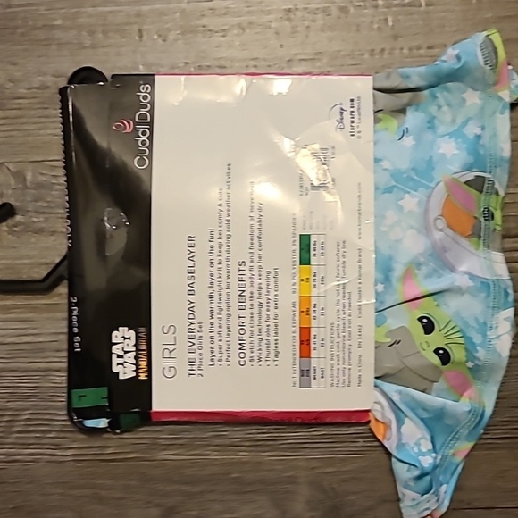 Cuddl Duds Stae Wars The Child/Baby Yoda Stretch 2-Piece Set Size Large 10/12 - Picture 3 of 4